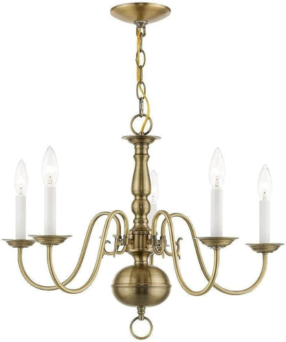 Livex Lighting 5005-01 Williamsburgh Chandelier