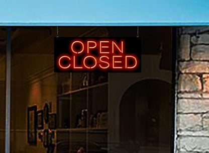 Open-Closed Neon Sign