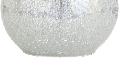 JONATHAN Y JYL1024B Mona 20.5" Mini LED Table Lamp, Modern, Contemporary, Elegant, Office, Living Room, Family Room, Dining Room, Bedroom, Hallway, Foyer, Mosaic White