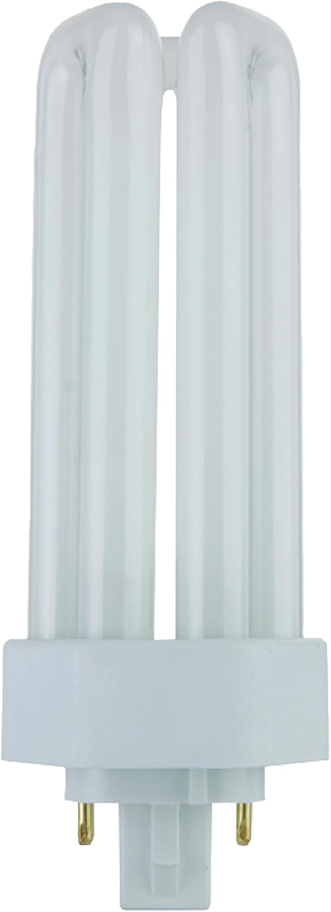 Sunlite CFL Plug-in PLT 4-Pin Triple Tube Light, 32 Watts, 4-Pin GX24q3 Base, 2400 Lumens, 3500K Neutral White, 10 Pack