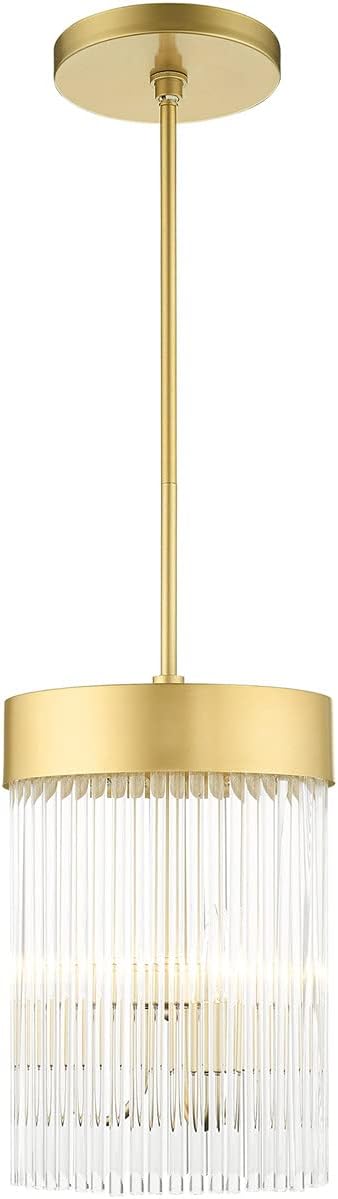 Livex Lighting 49828-33 3 Light Soft Gold Chandelier