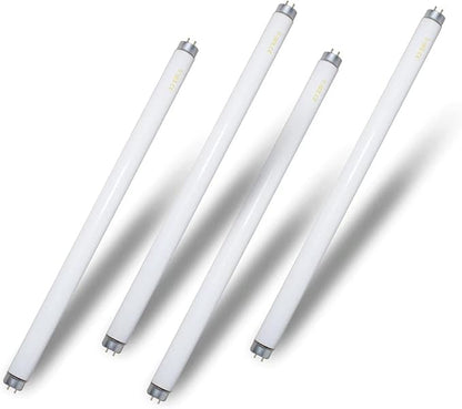 amgolibi 18 Inch 15 Watt U V/A Black Light Bulb F15T8/BL Replacement T8 BL Fluorescent Lamps for 30W Machine 350BL 365-nm Blue Light 4 Count