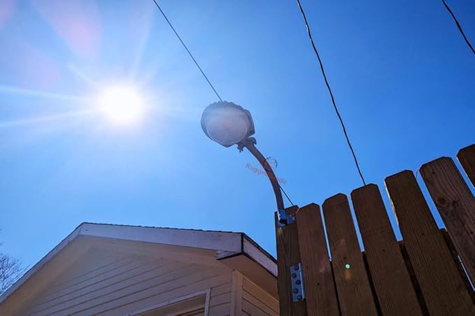 RuggedGrade 60W - Vontair Series - LED Barn Style Light with Photocell - 9,000 Lumens - Color Selectable 3000K/4000K/5000K - Gray Housing - Outdoor Light - DLC 5.1 Premium