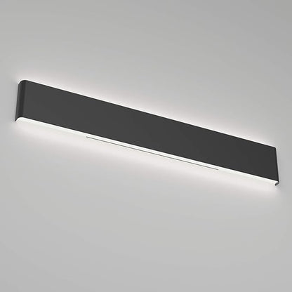 Ralbay 39.3inch Modern Black Vanity Light Fixtures LED Bathroom Wall Light Up and Down Bathroom Lighting Fixtures Cold White Light 6000K
