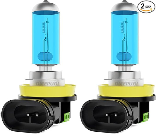 Compatible With Honda Civic 2006-2022 halogen headlight bulbs,H11 Fog Lights,Plug N Play, Pack of 2