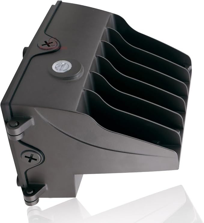 RuggedGrade 60W - Norani Series - Full Cutoff LED Wall Light - Wattage Selectable - 8,500 Lumens - Color Selectable 3000K/4000K/5000K - Outdoor LED Light - DLC 5.1 Premium