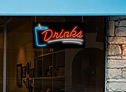 Drinks Neon Sign