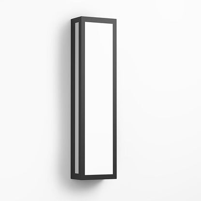 LamQee 23.6 Inch Oversized Modern Outdoor Wall Lights, Brighter 3000K LED Outdoor Sconces Wall Mount Exterior Lighting Fixtures with Rectangular Acrylic Shade for House Porch Patio Garage Front Door