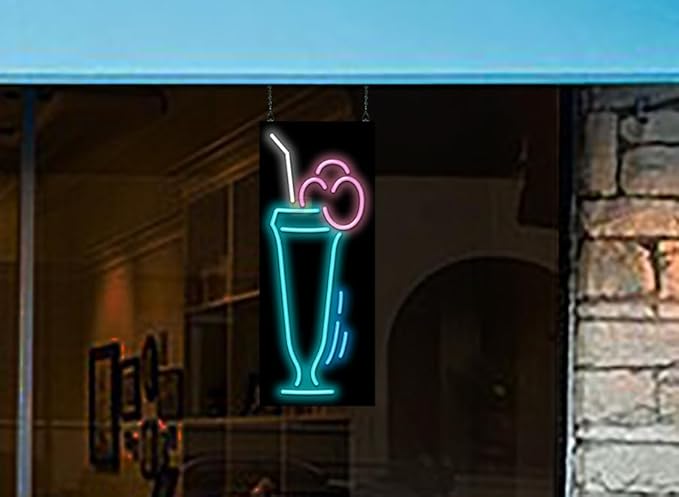 Soda Glass Neon Sign