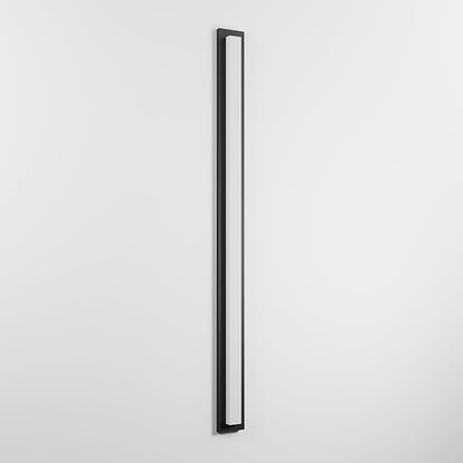 LamQee 63 in Aluminum Long Outdoor Wall Lights, 2900K 3900LM LED Waterproof IP65, Linear Modern Exterior Lighting Fixtures Wall Mount Outside Sconce Acrylic Shade for House Porch Patio Garage Door