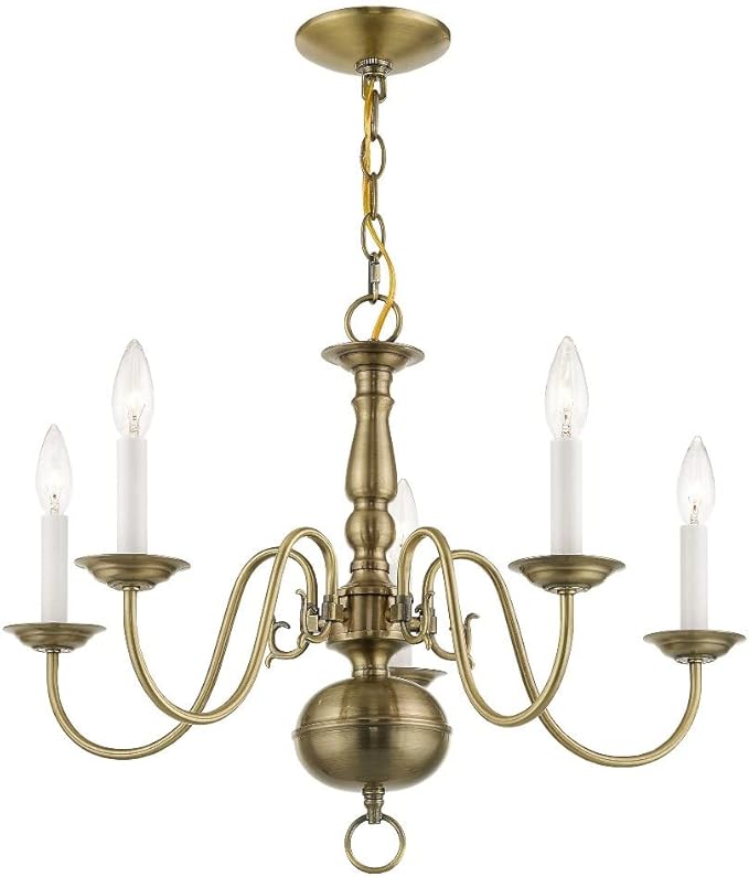 Livex Lighting 5005-01 Williamsburgh Chandelier