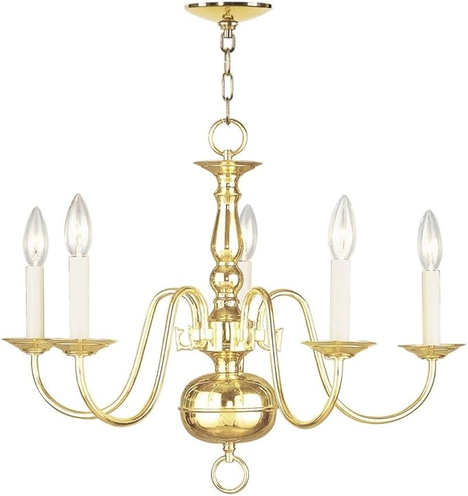 Livex Lighting 5005-60 Williamsburgh Chandelier