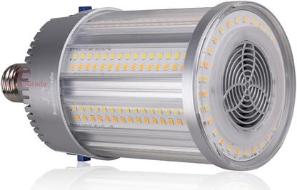 RuggedGrade Aries IV Series 50W LED Corn Light Bulb | 7,250 Lumens | 5000K Bright White | E39 Base | 277-480V Commercial LED Lighting | DLC 5.1 Premium