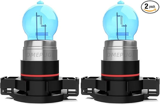 Compatible with 2017 2018 Toyota Corolla Halogen Headlight Bulbs, 5202/H16 Fog Lights,Plug N Play,Super Bright 6000K White,Plug N Play,Pack of 2