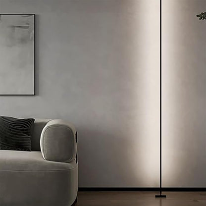 Skyline Steel Strip Light Linear Wall Lamp Strip Family Decoration Steel Bar Villa Aisle Bar DIY Length LED Light Cutting Slim Sconce 197Inch for Wall Ceiling Floor Lighting,4000K Black