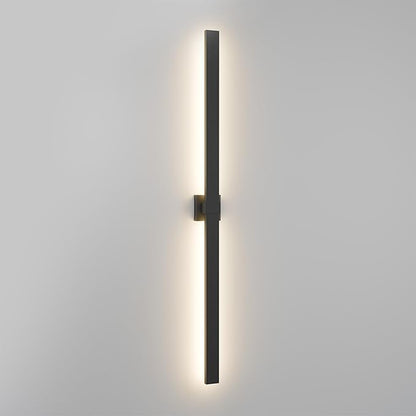 LamQee 62.9 In Aluminum Long Outdoor Wall Lights, 3000K 2200LM LED Waterproof IP65, Modern Exterior Lighting Fixture Linear Outdoor Sconce Wall Mount Outside Lighting for House Porch Patio Garage Door