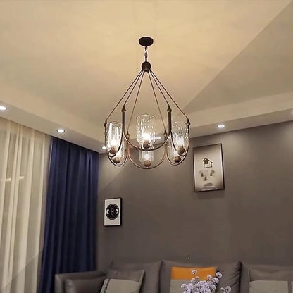 Dimmable G16.5 LED Bulbs,E26 Edison LED Light Bulbs,6W Equal 60 Watt Light Bulb,600lm,Soft White 3000K,Globe Light Bulb for Pendant,Vintage Filament Candle Bulb with Decorative,Φ1.97in*2.99in,6Pack.