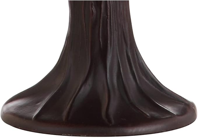 JONATHAN Y JYL8014A 12" Tiffany-Style Hummingbird Table Lamp, Traditional Bronze Accent Lamp with Handcrafted Stained Glass Shade for Bedroom Nightstand, Living Room, Desk, LED Bulb Included