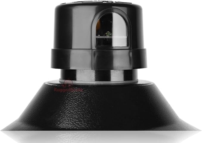 RuggedGrade 120W LED Post Top Light - Morati Series - 14,800 Lumen - Color Selectable 3000K/4000K/5000K - Slip Fit Mount - Photocell & Bypass for Dusk to Dawn Control - Black Housing - DLC 5.1 Premium