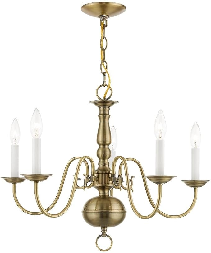 Livex Lighting 5005-60 Williamsburgh Chandelier
