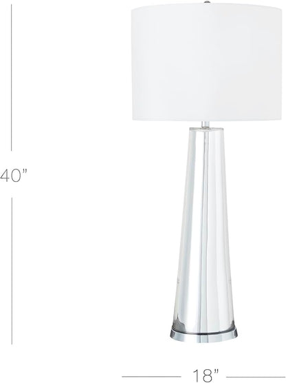 Z Gallerie Century Table Lamp,Silver (Bulbs not Included)