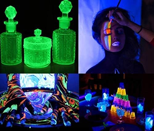 UV LED Black Light, 10W LED Tube for BlackLights Bulbs Replacement, Poster, UV Art, Bedroom, BlackLights for Halloween and Parties