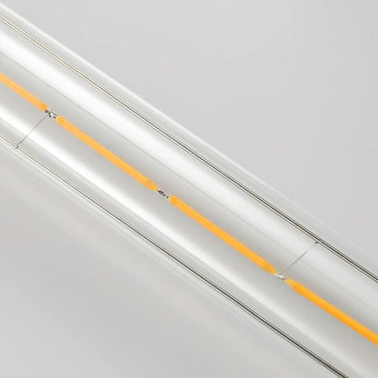 E26 LED Tubular Bulbs,Soft White 3000K,T10 Dimmable LED Bulb,8.9in Tube Edison Light Bulbs 4W Dimmable Tube Vintage Led Bulbs 40 Watt Equivalent,E26 Medium Base Lamp (4-Pack)