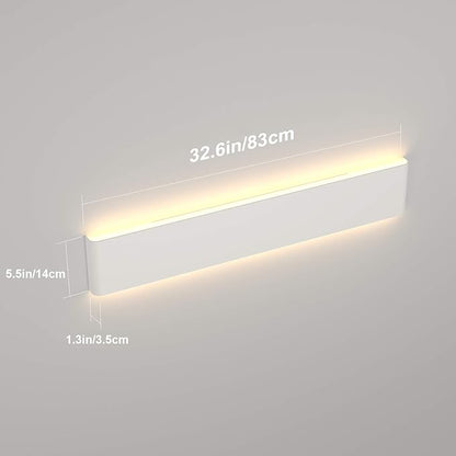 Ralbay LED Modern Vanity Light 32.67"/30W Aluminum Up and Down Modern LED Vanity Lights for Bathroom