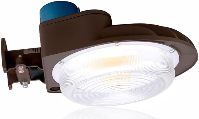 RuggedGrade 120W - Vontair Series - LED Barn Style Light with Photocell - 18,000 Lumens - Color Selectable 3000K/4000K/5000K - Brown Housing - Outdoor Light - DLC 5.1 Premium