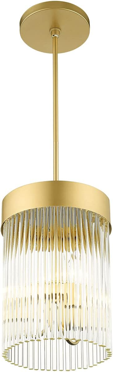 Livex Lighting 49828-33 3 Light Soft Gold Chandelier