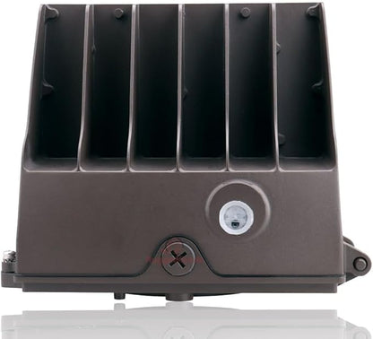 RuggedGrade 60W - Norani Series - Full Cutoff LED Wall Light - Wattage Selectable - 8,500 Lumens - Color Selectable 3000K/4000K/5000K - Outdoor LED Light - DLC 5.1 Premium