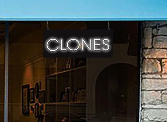 Clones Neon Sign