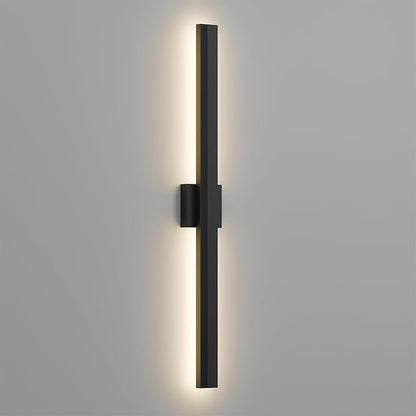 LamQee 39.4 In Aluminum Long Outdoor Wall Light, 3000K 2500LM Integrated LED Waterproof IP65, Linear Modern Exterior Lighting Fixtures Wall Mount Outside Sconce for House Porch Patio Garage Front Door