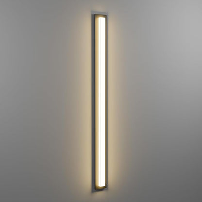 LamQee 63 in Aluminum Long Outdoor Wall Lights, 2900K 3900LM LED Waterproof IP65, Linear Modern Exterior Lighting Fixtures Wall Mount Outside Sconce Acrylic Shade for House Porch Patio Garage Door