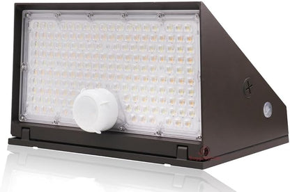 RuggedGrade 120W - Tucana III TunableTech Series - LED Wall Pack Light with Photocell & Motion Sensor - 17,200 Lumens - Color Selectable 3000K/4000K/5000K - Outdoor LED Light - DLC 5.1 Premium