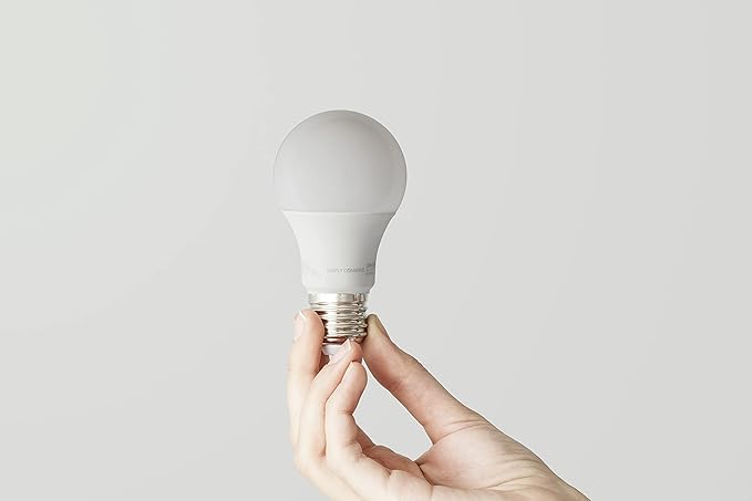 Simply Conserve 6W (40W EQ) Dimmable Energy Efficient A19 LED Light Bulb 60-Pack Bulk 2700K