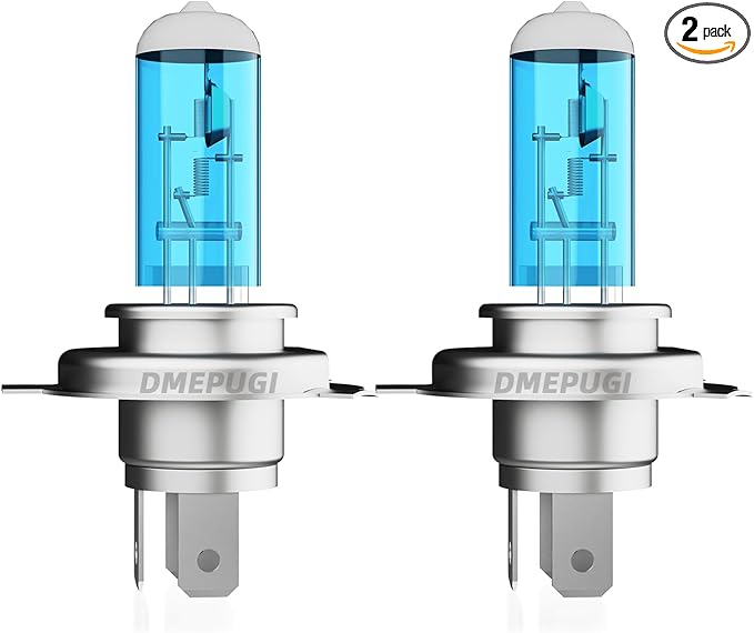Lights Compatible with TOYOTA RAV4 1996-1997 & 2001-2005,9003 High/Low Beam Headlight Bulbs,Halogen Lights,Super Bright 6000K White,Plug N Play, 2 pack