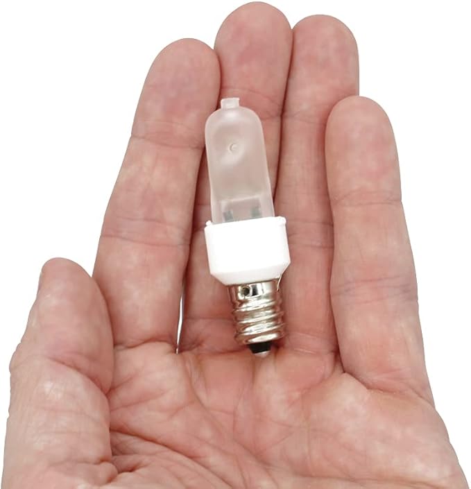 Technical Precision 60 Watt KX60FR/E12 JD Replacement Bulb 120V 60W T3 Krypton Replacement Bulb - Frosted - 2700K Warm White - 10 Pack