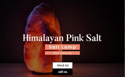 50–60 lbs Himalayan Salt Lamp – Extra Large Hand-Carved Pink Rock Salt Light with Wooden Base, Floor Lamp for Living Room, Spa, Meditation & Home Decor