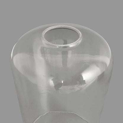 2 Pack Clear Wine Glass Shade, Modern Light Fixture Replacement Globe or Cover with 1-5/8-Inch Fitter for Chandelier Wall Sconce Pendant Light, G0042