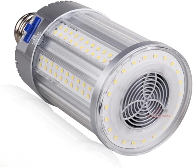 RuggedGrade Aries IV Series 80W LED Corn Light Bulb | 11,600 Lumens | 5000K Bright White | E39 Base | Energy Efficient LED Light | DLC 5.1 Premium