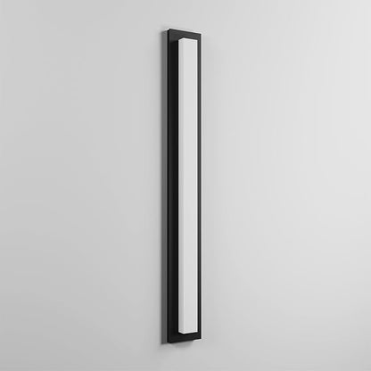 LamQee 39.4 in Aluminum Long Outdoor Wall Lights, 2900K 2500LM LED Waterproof IP65, Linear Modern Exterior Lighting Fixtures Wall Mount Outside Sconce Acrylic Shade for House Porch Patio Garage Door