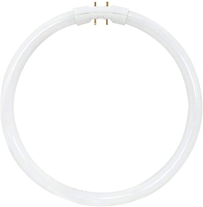 Satco S8155 3000K 22-Watt 2GX13 T5 Circline High Performance Lamp, Warm White