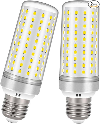 E26 LED Bulbs, 30W LED Light Bulbs Equivalent 250W, 4000K Natural Light, Not Dimmable,AC 110-220V, E26 Light Bulbs (2 Pack)