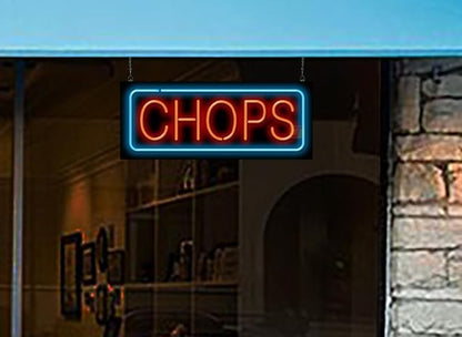 Chops Neon Sign