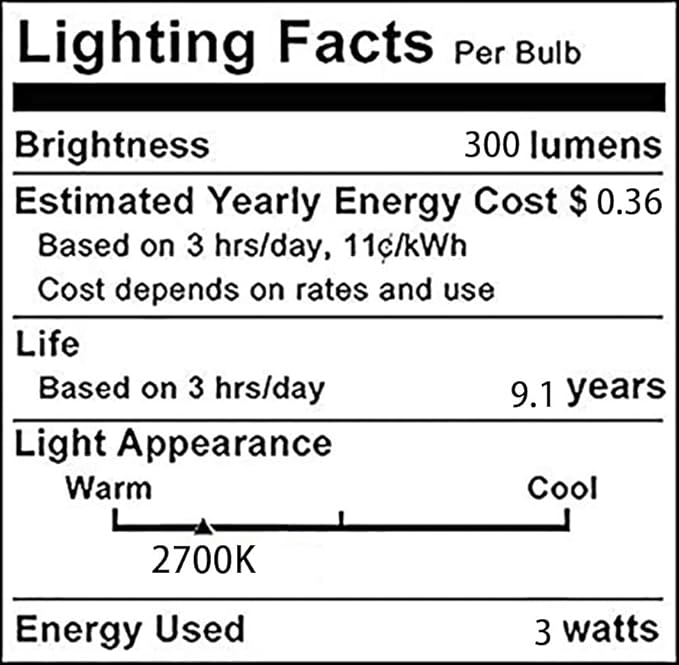E26 3W Tubular LED Light Bulb T30 Long Tube Bulb T185 Vintage Edison Bulb 25W Equivalent Dimmable LED Filament Light for Rustic Pendant Industrial Pipe Vanity 2700K Warm White AC110V Frosted 6 Pack
