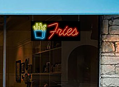 Fries Neon Sign