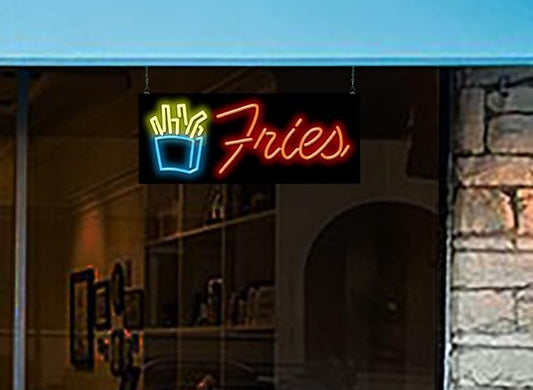 Fries Neon Sign