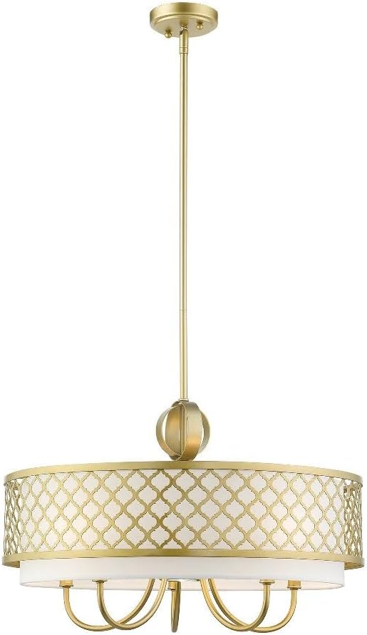 Livex Lighting 41116-92 Pendant Chandelier, English Bronze