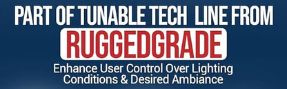 RuggedGrade Aries S Series 80W LED Corn Bulb | 10,400 Lumens | 5000K Bright White | E39 Base | Fanless Design | Built-in 6KV Surge Protection | DLC 5.1 Premium